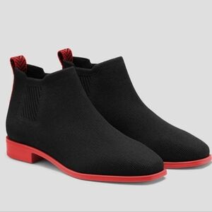 Vivaia Square-Toe Water-Repellent Ankle Boots Size 41